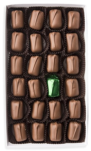 Mrs. Cavanaughs Mindy Mint Chocolate Truffle   Gourmet Milk  and  Dark Chocolate Gift Box Candy   1 lb Milk Chocolate