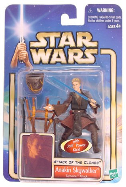 Star Wars Episode 2 Anakin Skywalker Tatooine Attack Action Figure Star Wars Episode 2 Anakin Skywalker Tatooine Attack Action Figure