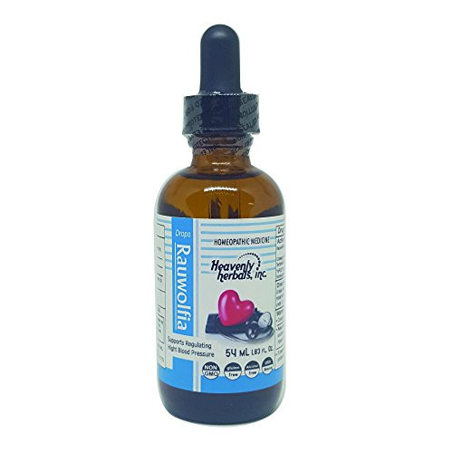 Rauwolfia Drops - Rauvolfia Serpentina Extract   Homeopathic Combination to Support Blood Pressure  and  Promote Circulation and Cardiovascular Health  2 fl. oz. by Heavenly Herbals  Inc Rauwolfia Drops - Rauvolfia Serpentina Extract   Homeopathic Combination to Support Blood Pressure  and  Promote Circulation and Cardiovascular Health  2 fl. oz. by Heavenly Herbals  Inc
