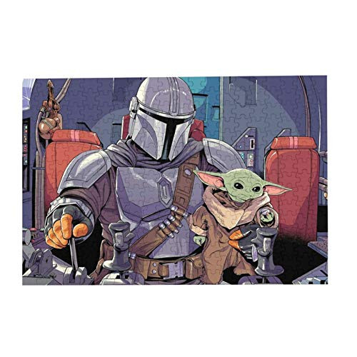 Star Wars - The Mandalorian - The Child 300 Piece Wooden Jigsaw Puzzle Fun Toys Suitable As Gifts For Boys And Girls Star Wars - The Mandalorian - The Child 300 Piece Wooden Jigsaw Puzzle Fun Toys Suitable As Gifts For Boys And Girls