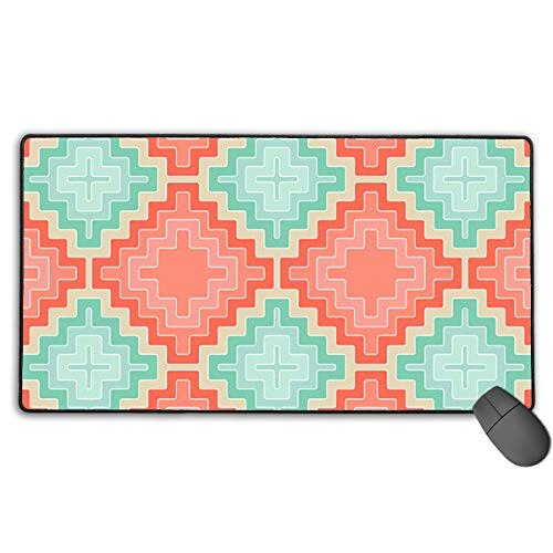 Mouse Pad Standard Mouse Pad Gaming Mouse Pad Office Mouse Pad Pink Diamond Block