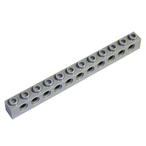 LEGO Parts and Pieces  Technic Light Gray  Medium Stone Grey  1x12 Brick with Holes x20