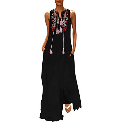 Women Dresses Floral Print Cocktail Party Evening Maxi Long Dress Beach Sundress for Summer Elegant O-Neck Dress Women Dresses Floral Print Cocktail Party Evening Maxi Long Dress Beach Sundress for Summer Elegant O-Neck Dress