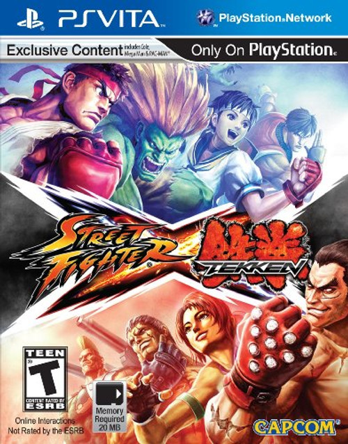 Street Fighter X Tekken - PlayStation Vita Street Fighter X Tekken - PlayStation Vita