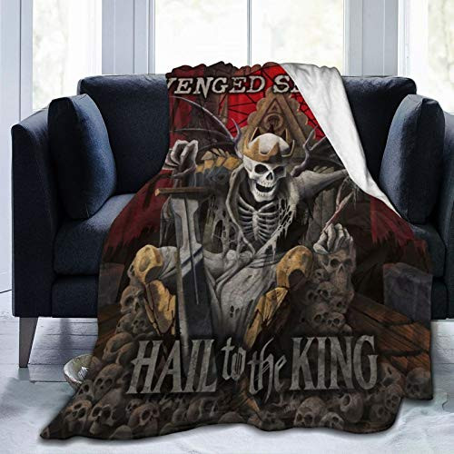 KmFoWe-S Avenged Sevenfold Hail to The King Blankets Warm Fleece Flannel Blankets Bed Blanket Throw Fuzzy Super Soft Air Conditioner Quilt for Outdoor 50 inchx40 inch