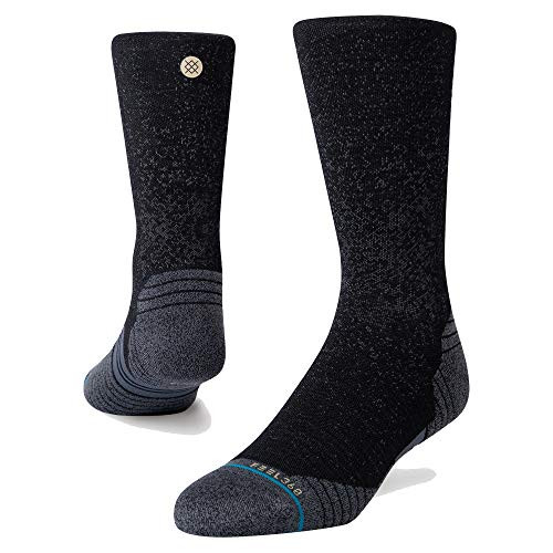 Stance Run Crew ST 3 Pack Socks  Medium  Black