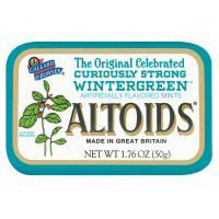 Altoids Curiously Strong Wintergreen Mints  12 COUNT