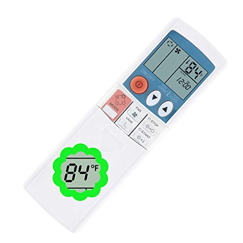 CHOUBENBEN Replacement Remote Control for Tv Av Ac New Air Conditioner Remote Control for Mitsubishi Rkk502a101g Rkk502a101d Rkk502a101f Ac Remoto Controller Display in Fahrenheit