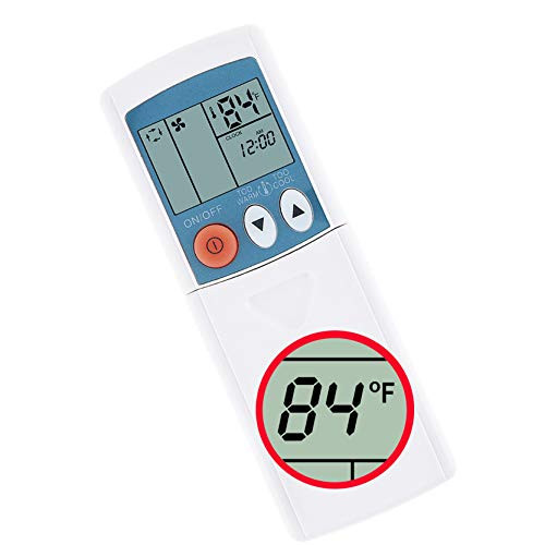 CHOUBENBEN New for Mitsubishi Air Conditioner Remote Control Rkt502a420 Air Conditioning Display in Fahrenheit