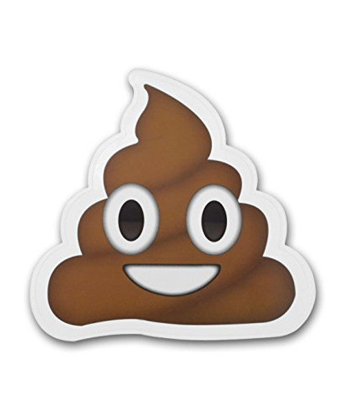 Giant 8" Poo Emoji Sticker