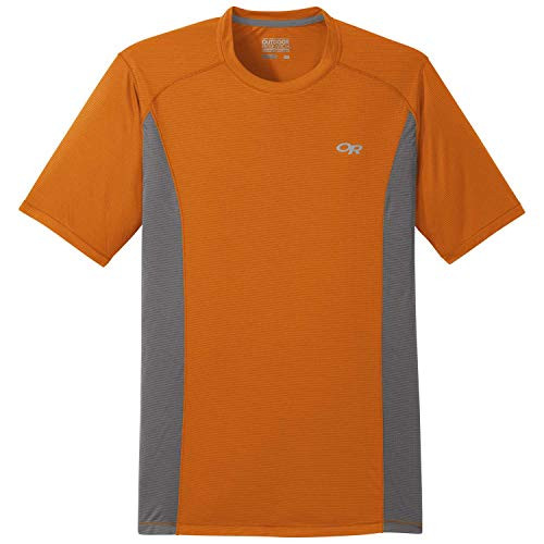 Outdoor Research Mens  Echo S S Tee  Copper Pewter  M