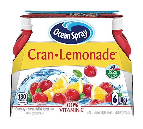 Ocean Spray Juice Drink Cran-Lemonade 10 Fluid Ounce Pack of 6 Ocean Spray Juice Drink Cran-Lemonade 10 Fluid Ounce Pack of 6