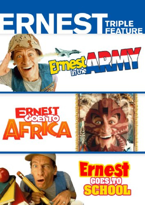 Ernest Triple Feature Ernest in the Army Ernest Goes to School Ernest Goes to Africa Ernest Triple Feature Ernest in the Army Ernest Goes to School Ernest Goes to Africa