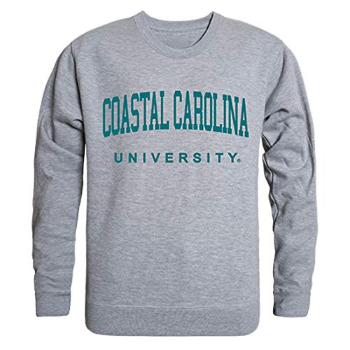 CCU Coastal Carolina Chanticleers NCAA Game Day Sweat Shirt - Medium  Heather Grey