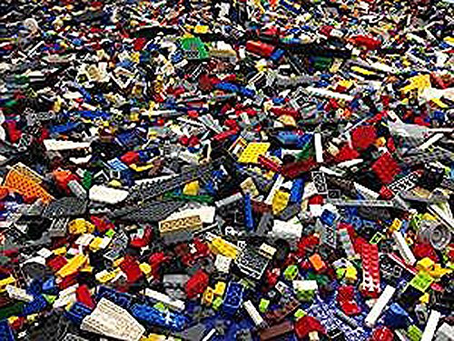 Lego Bricks Blocks Parts ~ One Pound Set ~ Recycled ~ Clean ~ Legos ~Fun Assortment