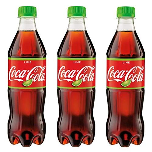 3 x COCA COLA - LIME Flavor Limited Edition - 500ml
