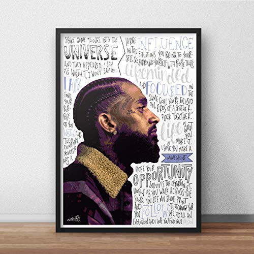 Nipsey Hussle INSPIRED Poster Print