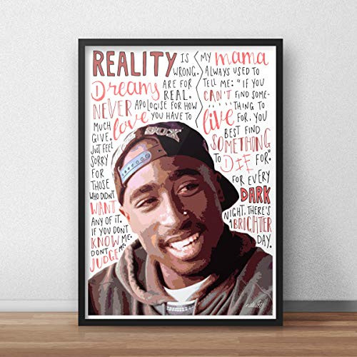 Tupac Shakur INSPIRED Poster Print