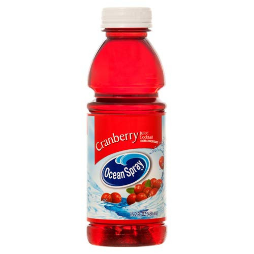New 302029 Ocean Spray Cranberry Juice 15.2 Oz  12-Pack  Juice Cheap Wholesale Discount Bulk Beverages Juice Fashion Accessories
