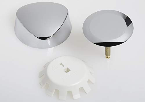 Geberit 151.550.21.1 Geberit 151.550 TurnControl Overflow Drain Trim Kit with Plastic Handle