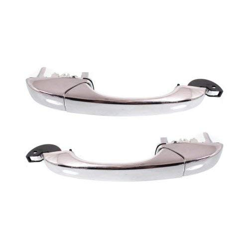 Exterior Door Handles for Set of 2 Rear Left and Right - Side Sliding Door Plastic Chrome Exterior Door Handles for Set of 2 Rear Left and Right - Side Sliding Door Plastic Chrome