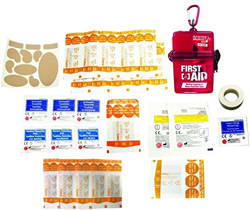 Adventure Medical Kits Adventure First Aid, Water-Resistant First Aid Kit, 0.18 Pound