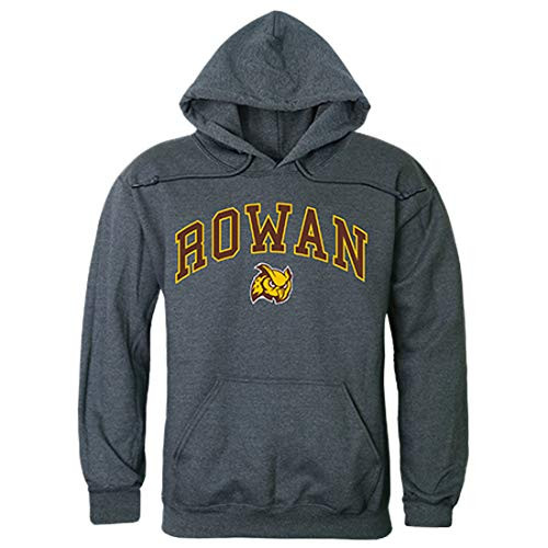 Rowan Profs NCAA Campus Pullover Hoodie - Medium  Heather Charcoal