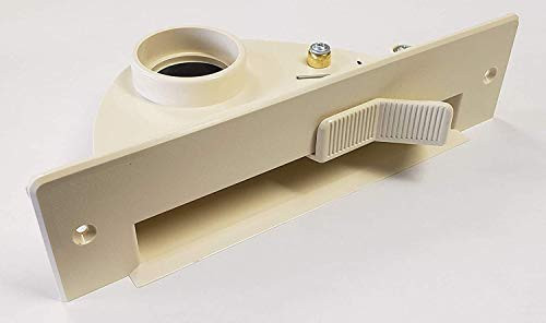Ultra Clean Central Vacuum Automatic Dustpan Sweep Inlet Vacpan Rough-in Kit  Almond