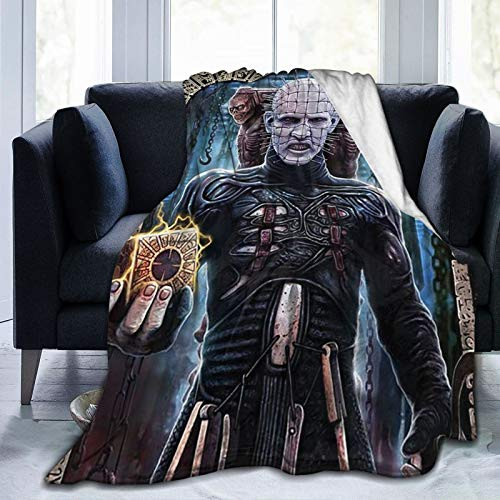 Yoguce Horror Movie Character Ultra-Soft Micro Fleece Xmas Halloween Throw Blanket Birthday Gift 50x40 Inch
