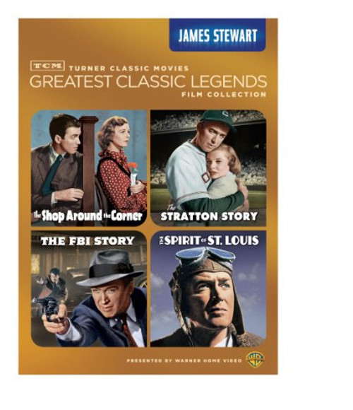 TCM Greatest Classic Legends  James Stewart  The Shop Around the Corner   The Stratton Story   The FBI Story   The Spirit of St. Louis