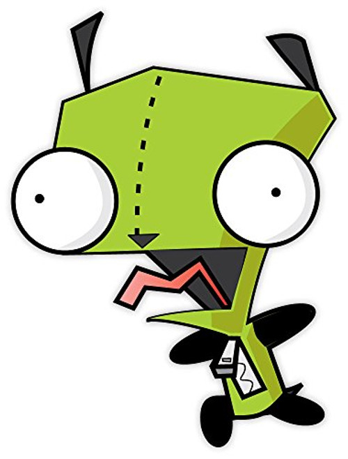 INVADER ZIM CARTOON KIDS sticker decal 4 inch x 5 inch