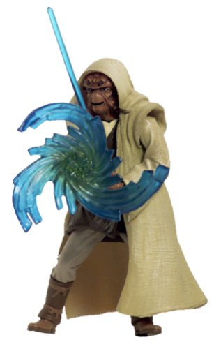 NIKTO JEDI KNIGHT Star Wars Attack of the Clones 2002 Action Figure & Accessories