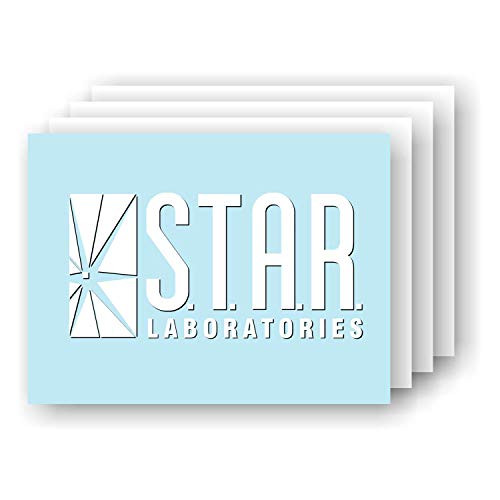 S.T.A.R. Laboratories logo DC Comics-inspired SMALL Vinyl Car Laptop Decal