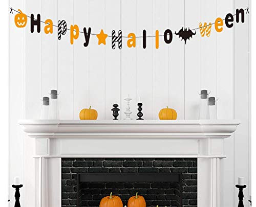 Happy Halloween Banner Halloween Mantel Banner Halloween Banner Indoor Outdoor Halloween Banner Decoration Halloween Decor Halloween Party Decorations Supplies Happy Halloween Banner Halloween Mantel Banner Halloween Banner Indoor Outdoor Halloween Banner Decoration Halloween Decor Halloween Party Decorations Supplies