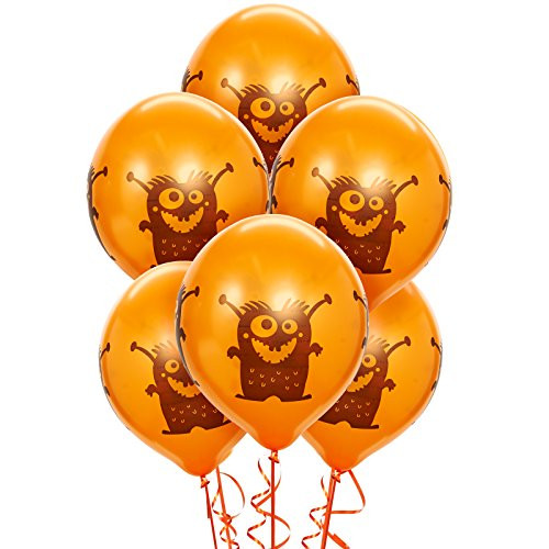BirthdayExpress Aliens and Monsters Party Supplies - Latex Balloons
