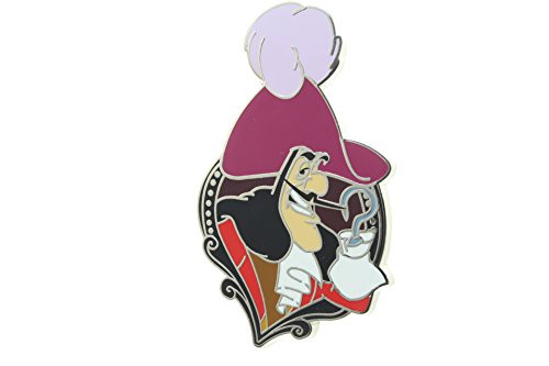 Disney Peter Pan Villains in Frames Series - Captain Hook Pin