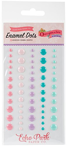 Echo Park Paper Company OUG122028 Once Upon A Time-Princess Enamel Dots