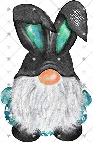Boy Bunny Gnome Sublimation Transfer Easter Sublimation Gnome Sub Image Easter Bunny Rabbit Ready to Use Adult Child Shirt Size