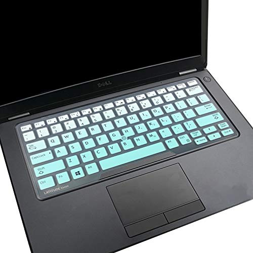Keyboard Cover Skin Fit Dell Latitude 5480 5490 7490 3340 5491 14 inchInch Dell E3340 E5490 E5491 E5450 E5470 E7450 E7470 7480 E7480-Mint Green