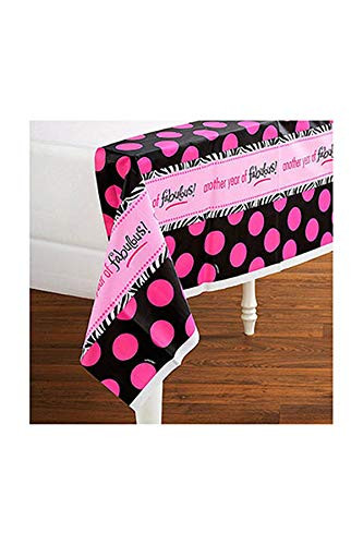 Plastic Table Cover   Another Year of Fabulous Collection   Party Accessory