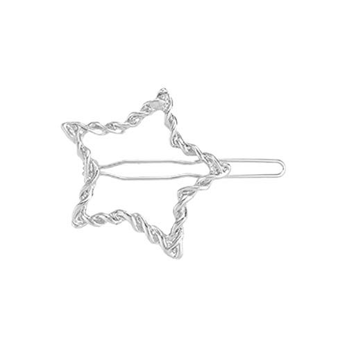 Owill Gift Chucks Side Clip Hairpin Simple Fresh Bangs Clip Hair Clip Wild Fashion Grab Chucks Side Clip