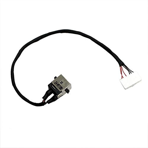 GinTai DC Power Jack w Cable Socket Plug Connector Charging Port Replacement for ASUS X550J
