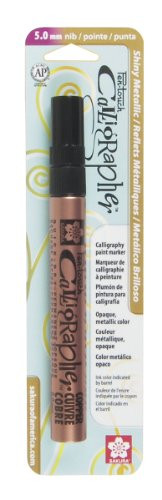Sakura 47383 1-Pack Blister Card Pentouch Calligrapher Fine Copper