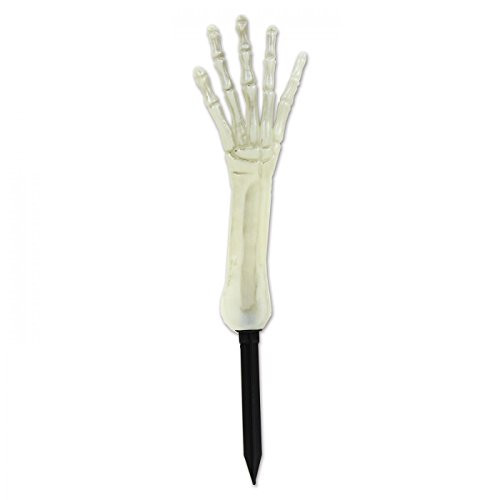 Glow In The Dark Skeleton Hand Yard Stake