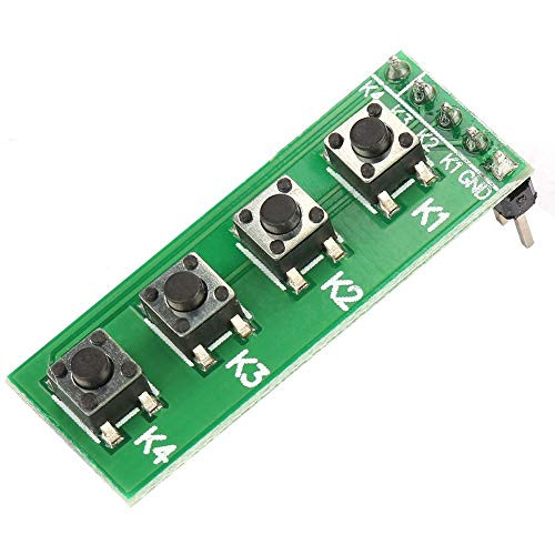 A sixx Universal Precision Keypad Module 4 Pin Durable Switch Keyboard for CPU Computer DIY Kit Computer Tool