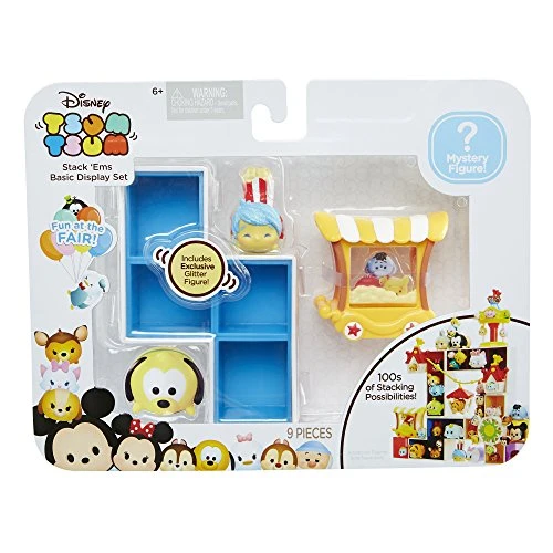 Tsum Tsum Fun At The Movies Basic Display Playset, Blue, One Size