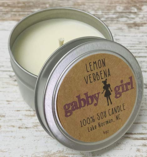 4oz Lemon Verbena Soy Candle