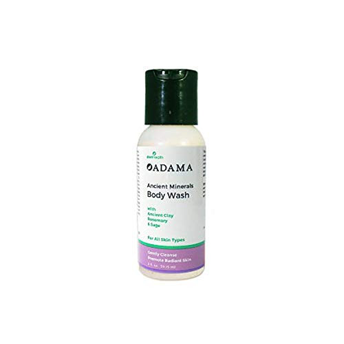 Adama Clay Body Wash Zion Health 2 oz Liquid