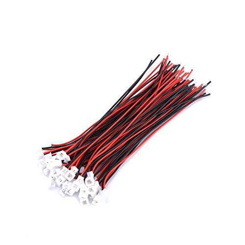 20Pcs 1.25 mm 2-Pin 3-Pin Connectors Micro Electrical Male and Female Connector Plug with Wires Cables