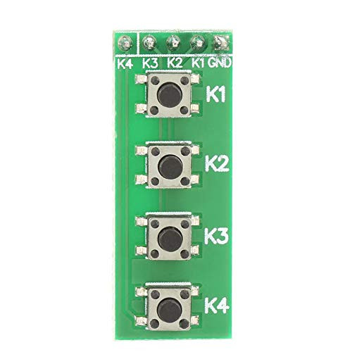 POCREATION Universal Switch Keyboard Durable Precision Keypad Module Computer DIY Kit for Computer Tool CPU